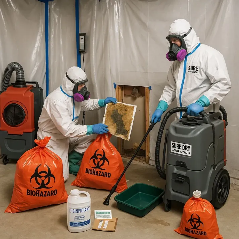 Contaminated Water Handling Protocols process in Brodheadsville, PA