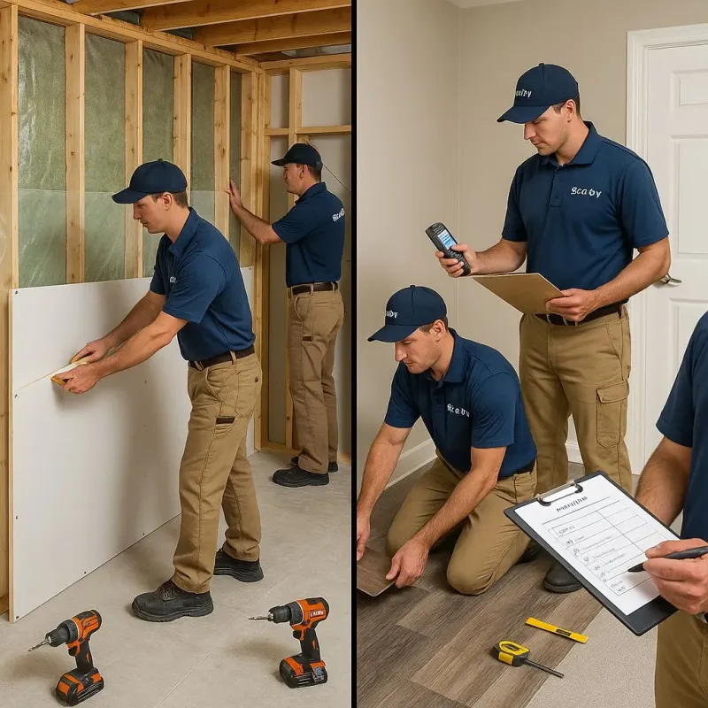 Repairs and Reconstruction process in Brodheadsville, PA